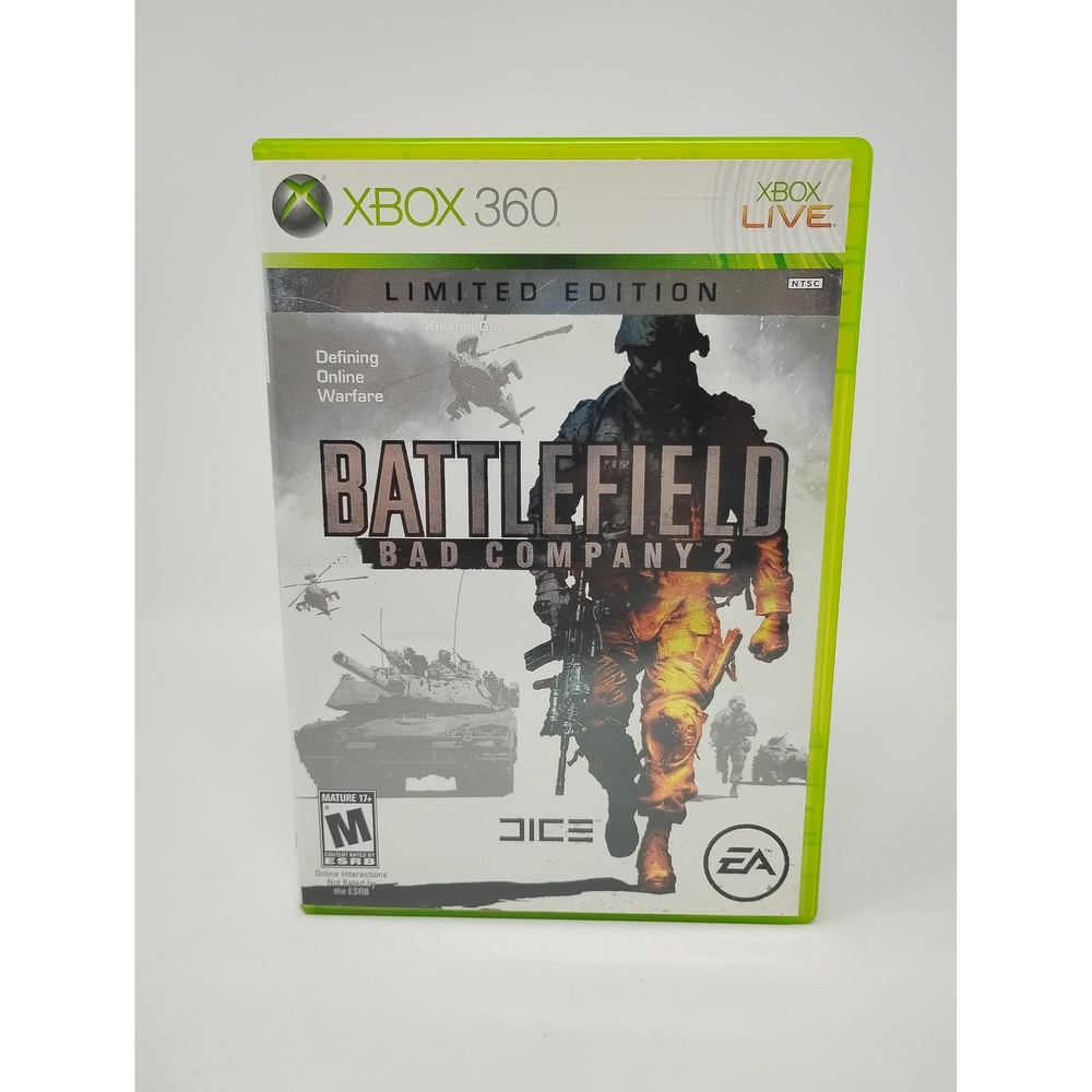 EA Battlefield Bad Company 2 Limited Edition Xbox 360 NTSC First Person Shooter